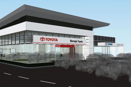 Toyota Narrogin - 3D render